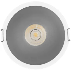 OSRAM Indbygningsspots > LED-indbygningsspot TWIST, hvid/sølv, 840 Ø 9,3 cm metal