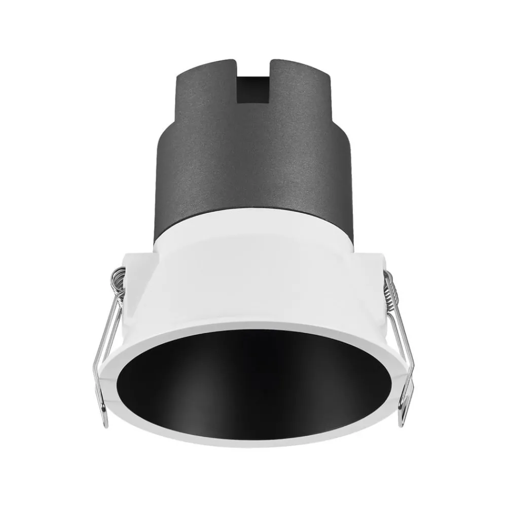OSRAM Indbygningsspots > LED-indbygningsspot TWIST, hvid/sort 830 Ø 9,3 cm metal