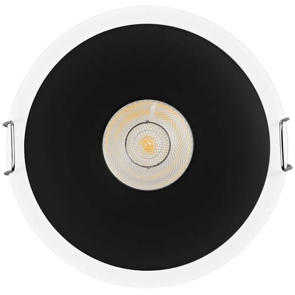 OSRAM Indbygningsspots > LED-indbygningsspot TWIST, hvid/sort 830 Ø 9,3 cm metal