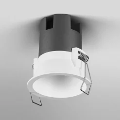 OSRAM Indbygningsspots > LED-indbygningsspot TWIST, hvid/hvid, 840, Ø 7 cm, metal