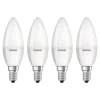 OSRAM Led Pærer > LED-kerte E14 Base Retro 4,9 W 4 stk 4.000 K