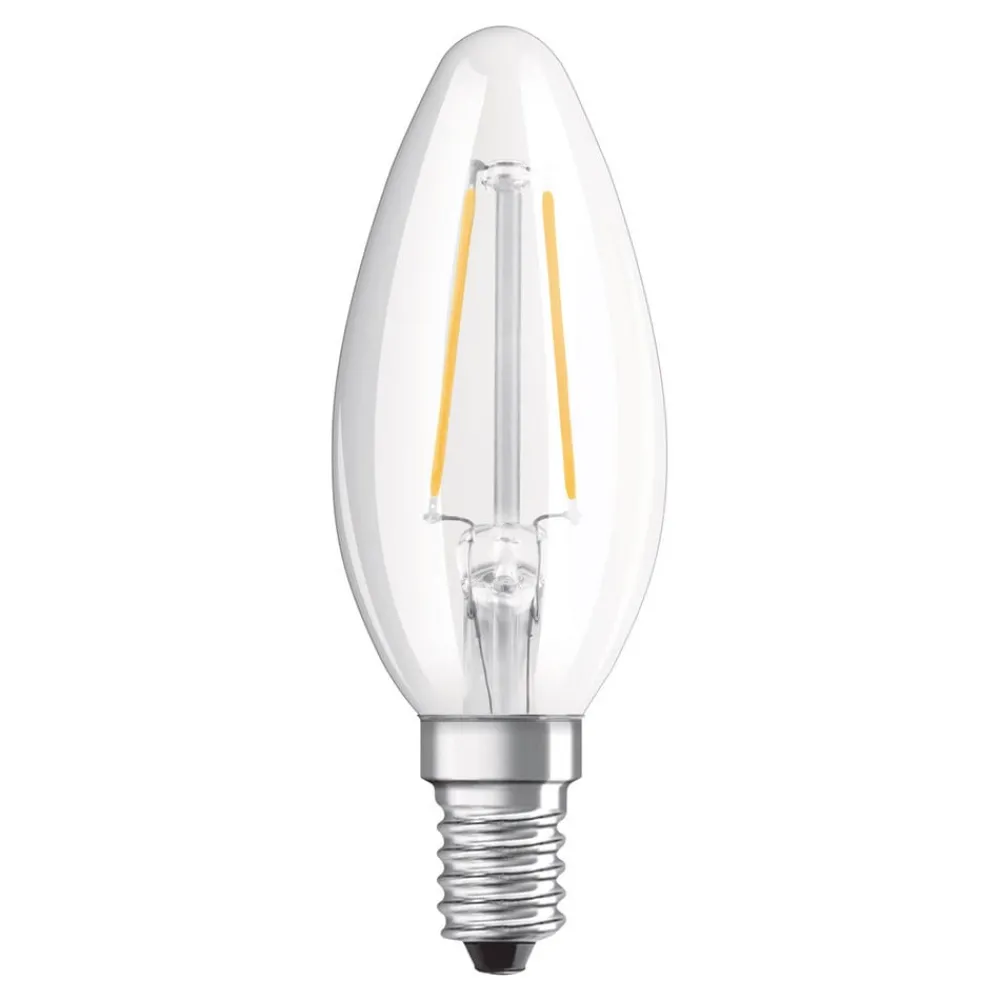 OSRAM Filament Pære > LED-kerte E14 Classic B 2,5W 4.000K klar