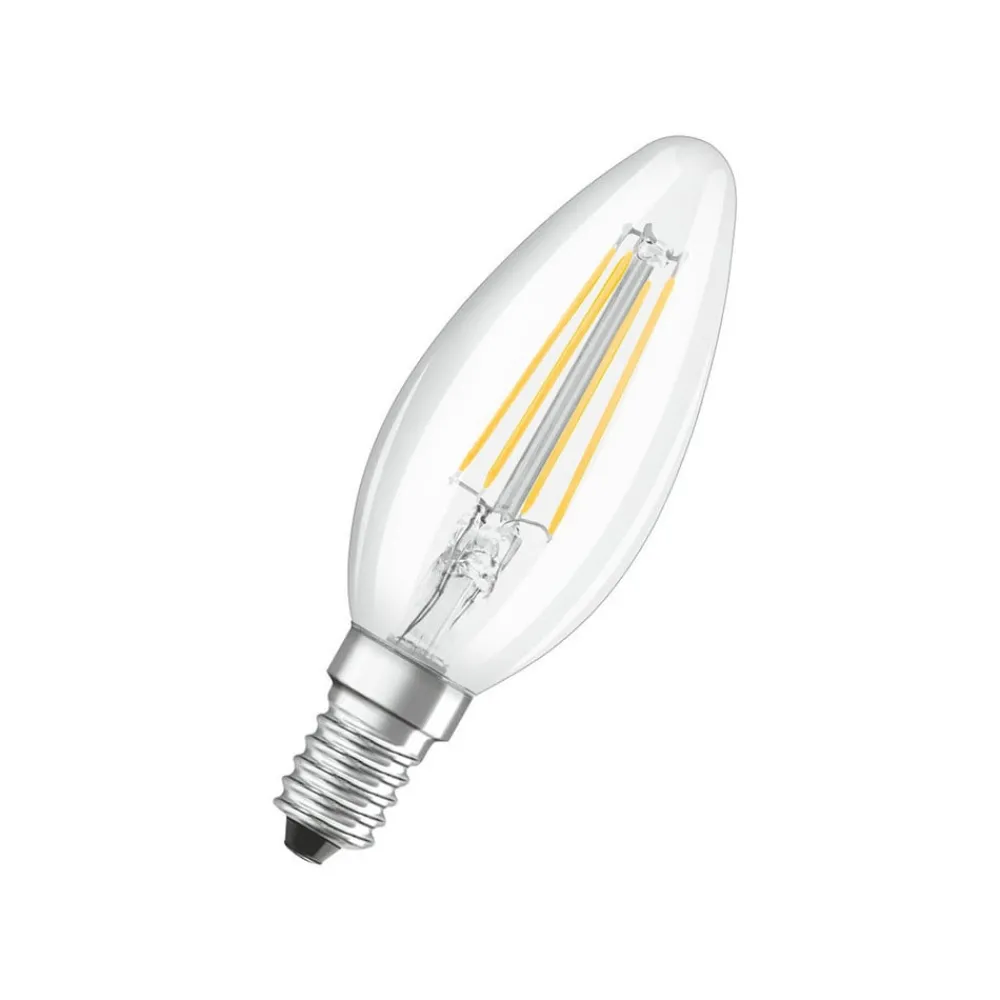OSRAM Filament Pære|Led Pærer > LED-kerte E14 4 W filament 4.000 K 470 lm 3