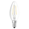 Dæmpbar Led-Pære|Filament Pære ^ OSRAM LED kertepære E14 2,8W 827 dæmpbar klar