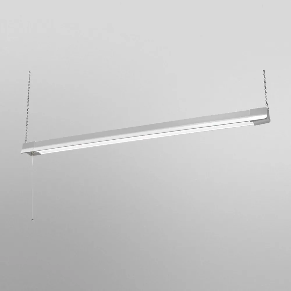 OSRAM Arbejdsrum/Kontor|Pendellamper > LED-kontorhængelampe OFFICE LINE, længde 112 cm hvid afbryder