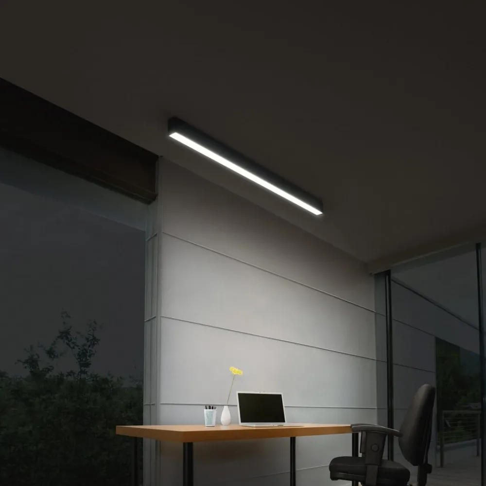 OSRAM Arbejdsrum/Kontor|Loftlamper > LED-loftlampe Office line Cuboid sort 4000 K dæmpbar