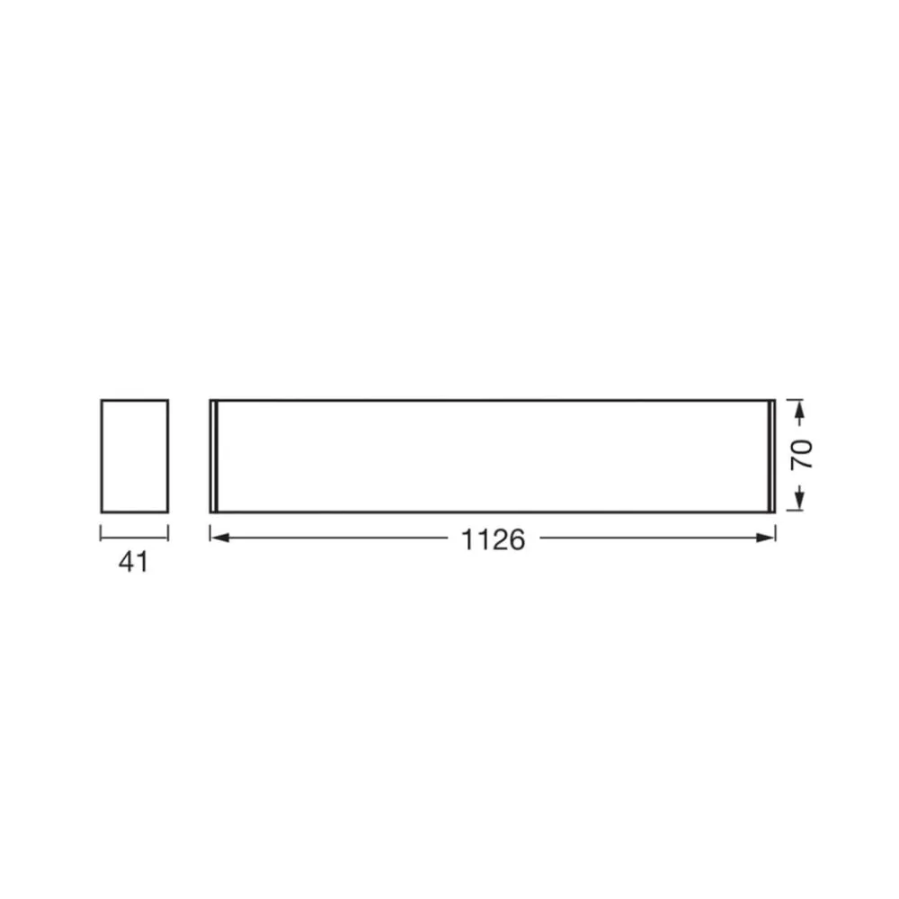 OSRAM Arbejdsrum/Kontor|Loftlamper > LED-loftlampe Office line Cuboid sort 4000 K dæmpbar
