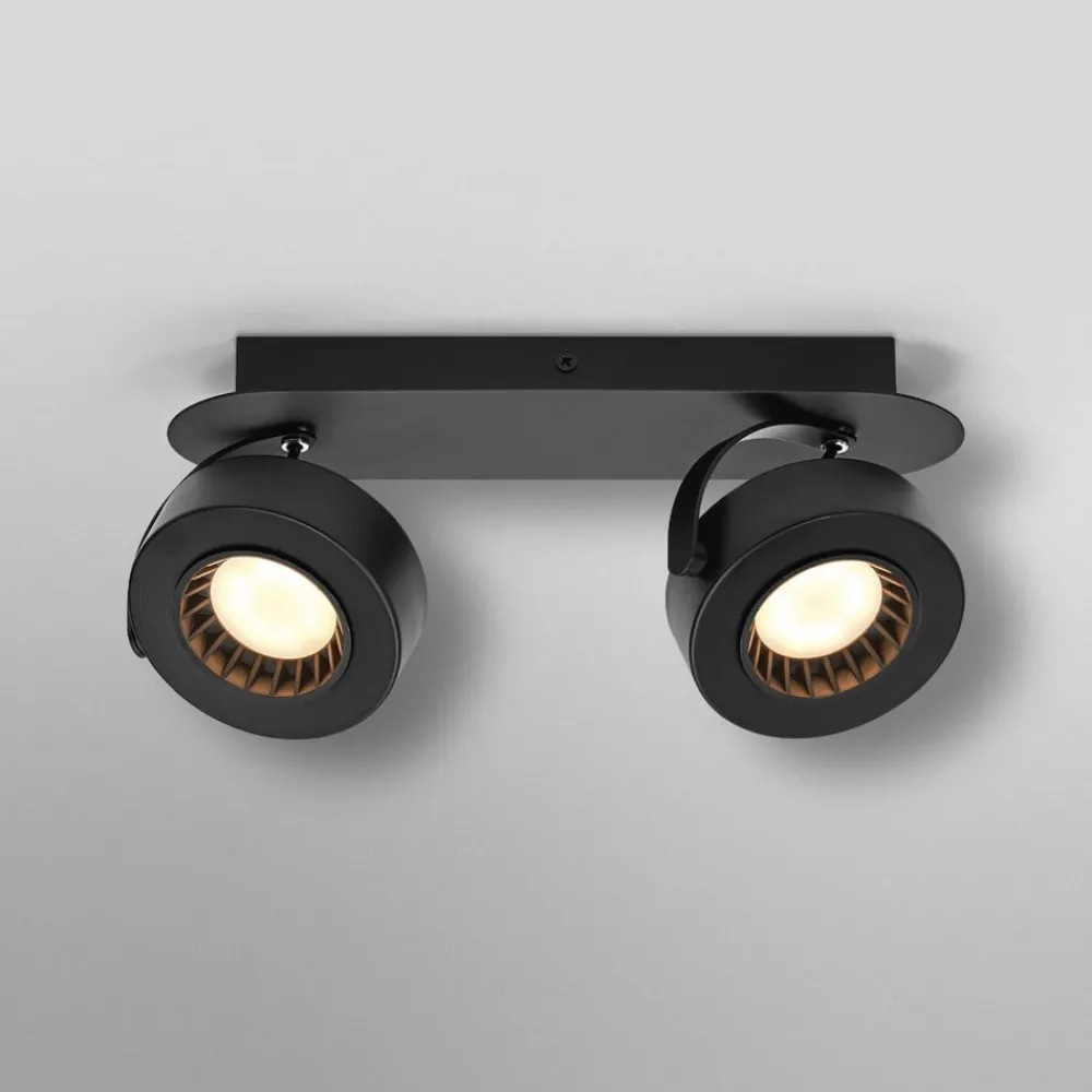 Spotlights|Loftlamper ^ OSRAM LED-loftspot VENUS sort 2 lyskilder Metal 3.000 K