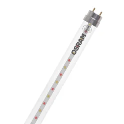 Lysstofrør ^ OSRAM LED-plantepære T8 10W rør Fluora 2,500K 90cm