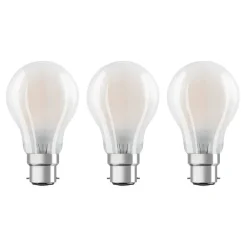 OSRAM Led Pærer > LED-pære B22d Classic 827 6,5W 3'er sæt