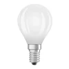 Led Pærer ^ OSRAM LED-pære dråbe E14 1,2W mat 2700K 255lm