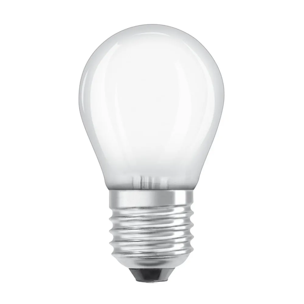OSRAM Led Pærer > LED-pære dråbe mat E27 3,8W 2700K 806lm