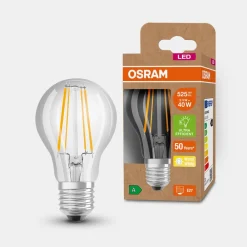 OSRAM Filament Pære > LED-pære E27 A60 2,5 W 525lm 3.000 K klar