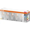 OSRAM Filament Pære|Led Pærer > LED-pære E27 Base CL A 7 W 4.000 K klar, 5