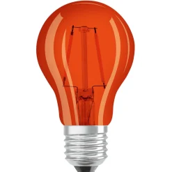 OSRAM Filament Pære > LED-pære E27 Star Décor Cla A 2,5W, orange
