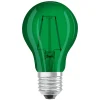 Filament Pære ^ OSRAM LED-pære E27 Star Décor Cla A 2,5W, grøn