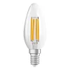 Dæmpbar Led-Pære ^ OSRAM LED-pære E14 4W GLOWdim klar