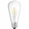 OSRAM Led Pærer > LED-pære E27 6,5W ST64 Rustika 827