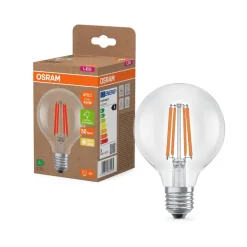 OSRAM Filament Pære > LED-pære Globe G80 E27 2,2W Filament 2,700K
