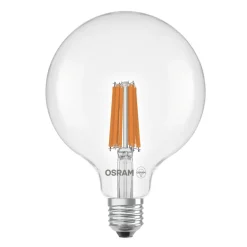 OSRAM Filament Pære|Led Pærer > LED-pære Globe G125 E27 7,2W Filament 4,000K