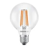 Filament Pære ^ OSRAM LED-pære Globe G80 E27 2,2W Filament 4,000K