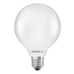Led Pærer ^ OSRAM LED-pære Globe G125 E27 7,2W mat 2.700K