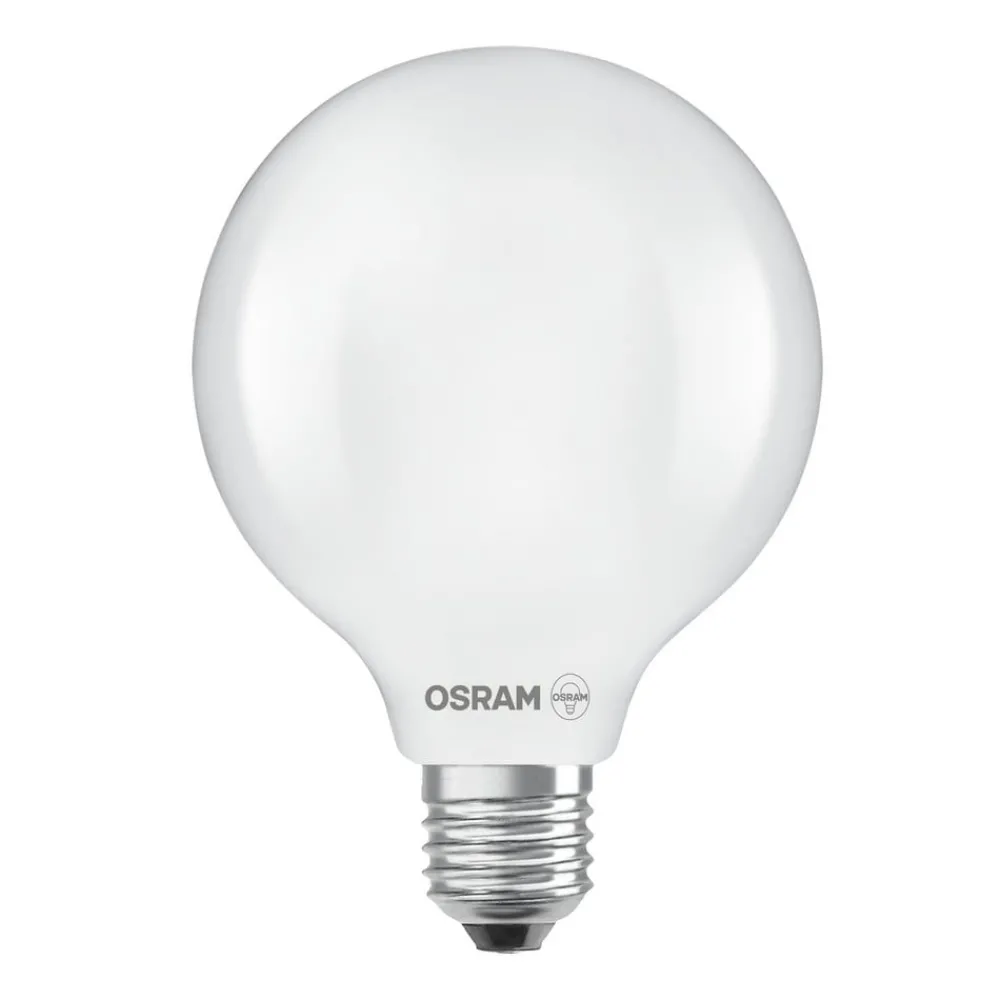 Led Pærer ^ OSRAM LED-pære Globe G125 E27 7,2W mat 2.700K