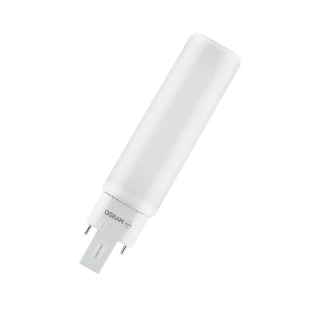 OSRAM Kompakt Lysstofrør > LED-pære G24q-2 Dulux D/E 7 W 4.000 K