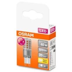 OSRAM Dæmpbar Led-Pære|Led Pærer > LED-pære G9 4W 2.700K klar dæmpbar i 3 trin