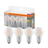 Filament Pære ^ OSRAM LED-pære mat E27 6,5W 827 4-pak