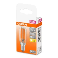 OSRAM Filament Pære|Led Pærer > LED-pære Special T26 E14 5,9W 827 glødetråd