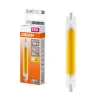 Led Pærer ^ OSRAM LED-pære stang R7s 117,6 mm 8W 827 Slim Line