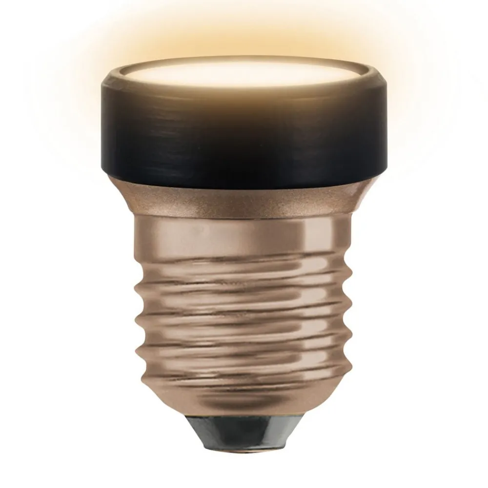 OSRAM Led Pærer > LED-pære Star Flat E27 3,5W 2700K udskiftelig ring.