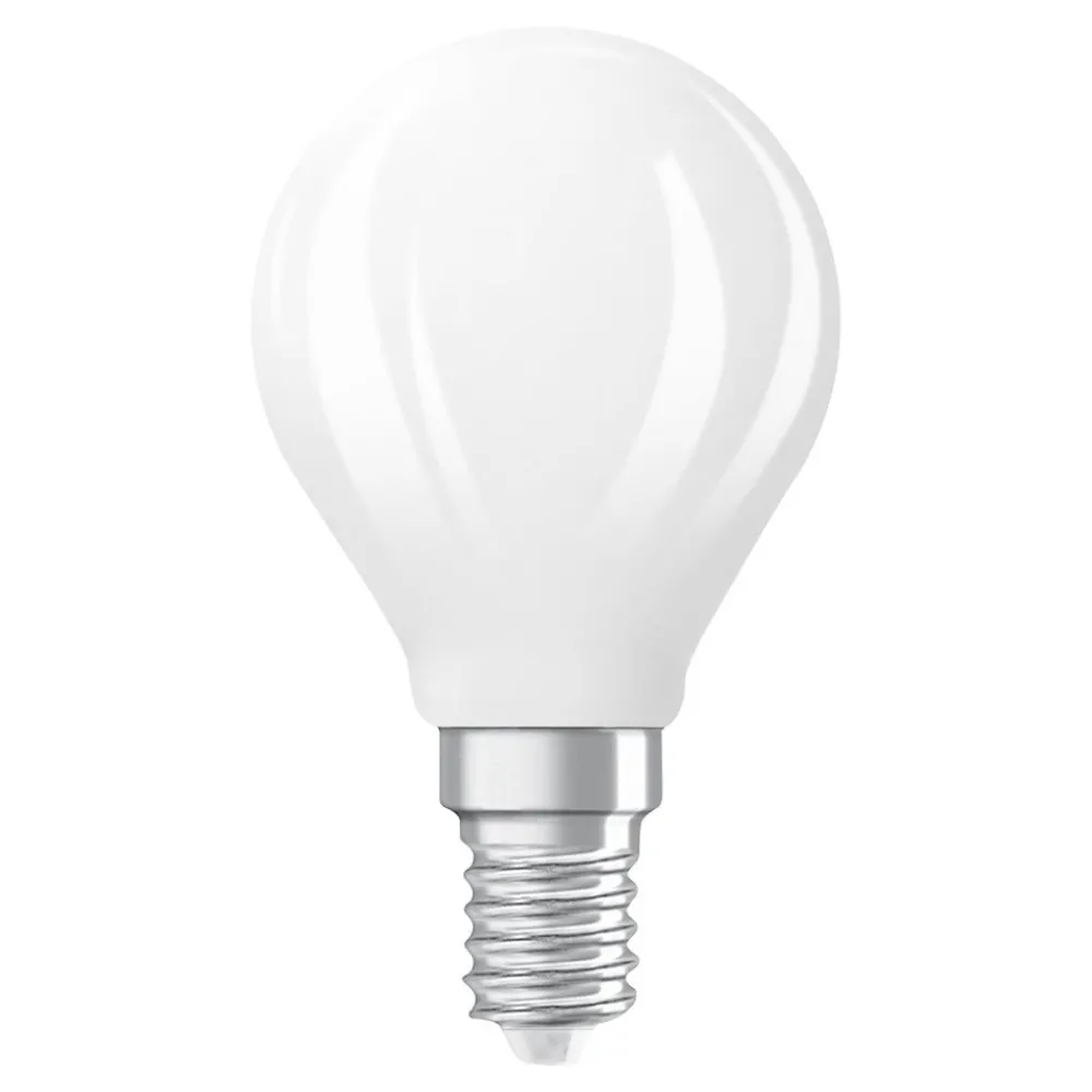 OSRAM Dæmpbar Led-Pære > LED-pære Tropfen, E14, 3,4 W, mat 2.700 K dæmpbar