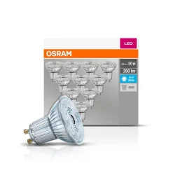 OSRAM Led Pærer > LED-reflektor GU10 4,3 W 4.000 K 350 lm 10