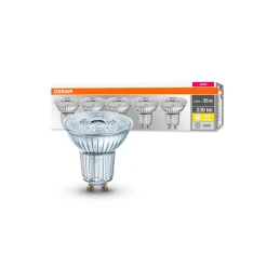Led Pærer ^ OSRAM LED-reflektor GU10 2,6 W 2.700 K 230lm 36° 5