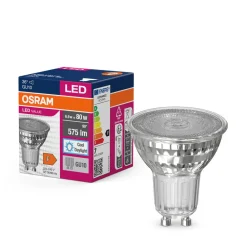 Led Pærer ^ OSRAM LED-reflektorpære GU10 6,9W 36° 865 klar