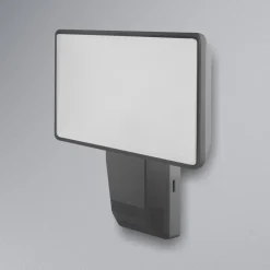 OSRAM Væglampe Med Sensor|Udendørs Spot > LED-sensor-udendørs spotlampe ENDURA PRO FLOOD, grå, 27 W