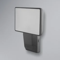 OSRAM Væglampe Med Sensor|Udendørs Spot > LED-sensor-udendørs spotlampe ENDURA PRO FLOOD, grå, 15 W