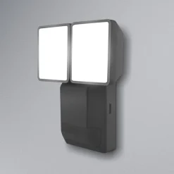 OSRAM Væglampe Med Sensor|Udendørs Spot > LED-sensor-udendørs vægspot ENDURA PRO, grå, IP55