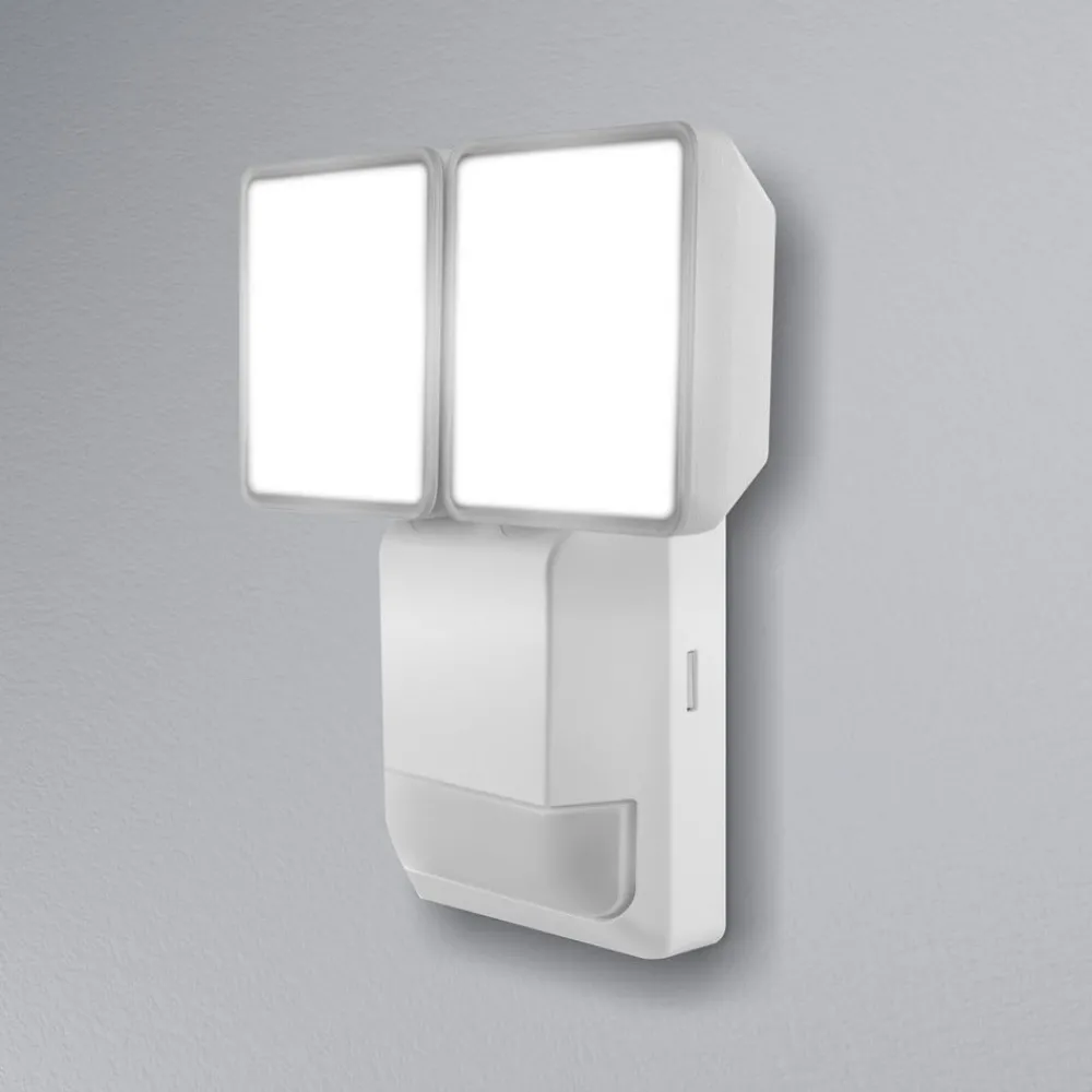 OSRAM Væglampe Med Sensor|Udendørs Spot > LED-sensor-udendørs vægspot ENDURA PRO, hvid, IP55