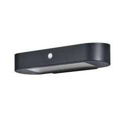 Solcelle Lampe Med Sensor|Væglampe Med Sensor ^ OSRAM LED-sensor-væglampe ENDURA STYLE SOLAR OVAL 34 cm 840