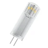 Led Pærer ^ OSRAM LED-stiftsokkelpære G4 1,5W 2.700K klar 2-pak