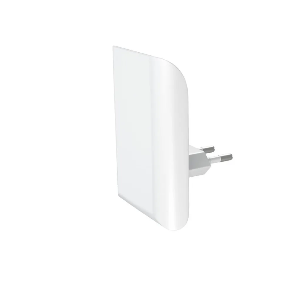 OSRAM Natlys > LED-stikkontakt-natlampe LUNETTA GLOW hvid plast