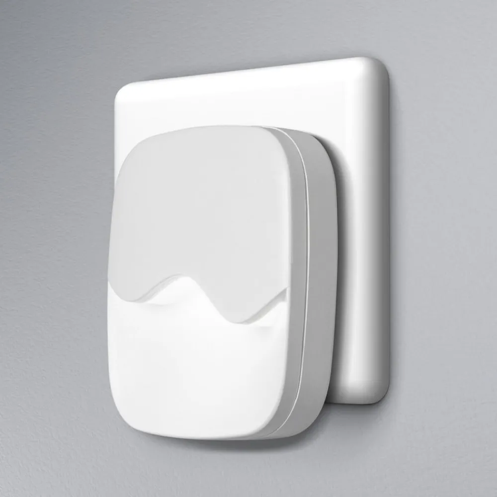 OSRAM Natlys > LED-stikkontakt-natlampe LUNETTA WAVE, hvid, sensor