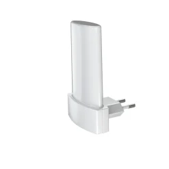 Natlys ^ OSRAM LED-stikkontaktnattelys LUNETTA SHINE, 3.000 K, hvid