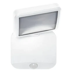 OSRAM Væglampe Med Sensor|Udendørs Spot > LED-udendørs vægspot DOUBLE, 1 lyskilde, hvid, batteri