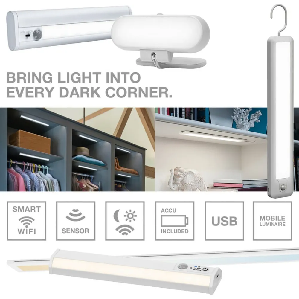 OSRAM Underskabsbelysning > LED-underskabsbelysning Linear Edge Sensor RGBW 30 cm sort