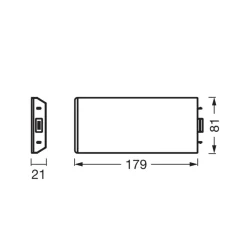 OSRAM Underskabsbelysning > LED-underskabsbelysning Socket hvid udvidelse 3.000 K