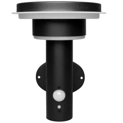 Solcelle Lampe Med Sensor|Solcellelamper ^ OSRAM LED-væglampe ENDURA STYLE SOLAR DOUBLE CIRCLE sort